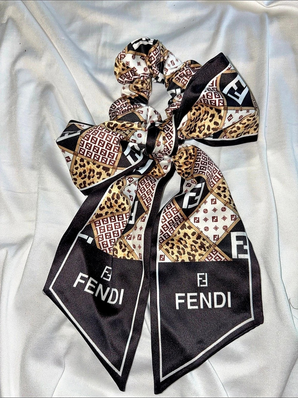 Inspired by hair scrunchy bow